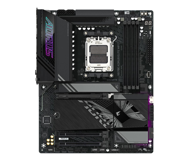 GIGABYTE Płyta główna X870E A ELITE WIFI7 AM5 4DDR5 HDMI/USB-C ATX - 1282694 - zdjęcie 3